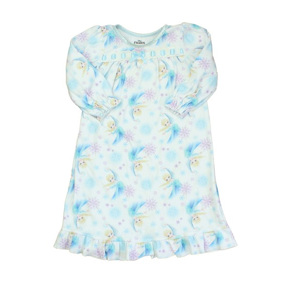 Disney Girls White | Frozen Nightgown size: 2T